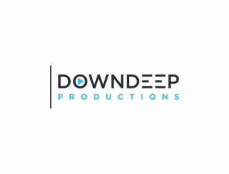 DownDeep Productions  logo design by ammad