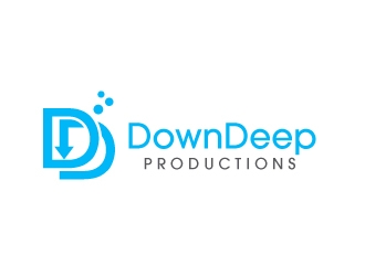 DownDeep Productions  logo design by kgcreative