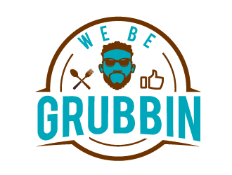 WE BE GRUBBIN logo design by SOLARFLARE