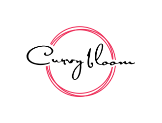 curvybloom logo design by Girly