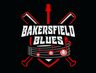 Bakersfield Blues logo design by prodesign