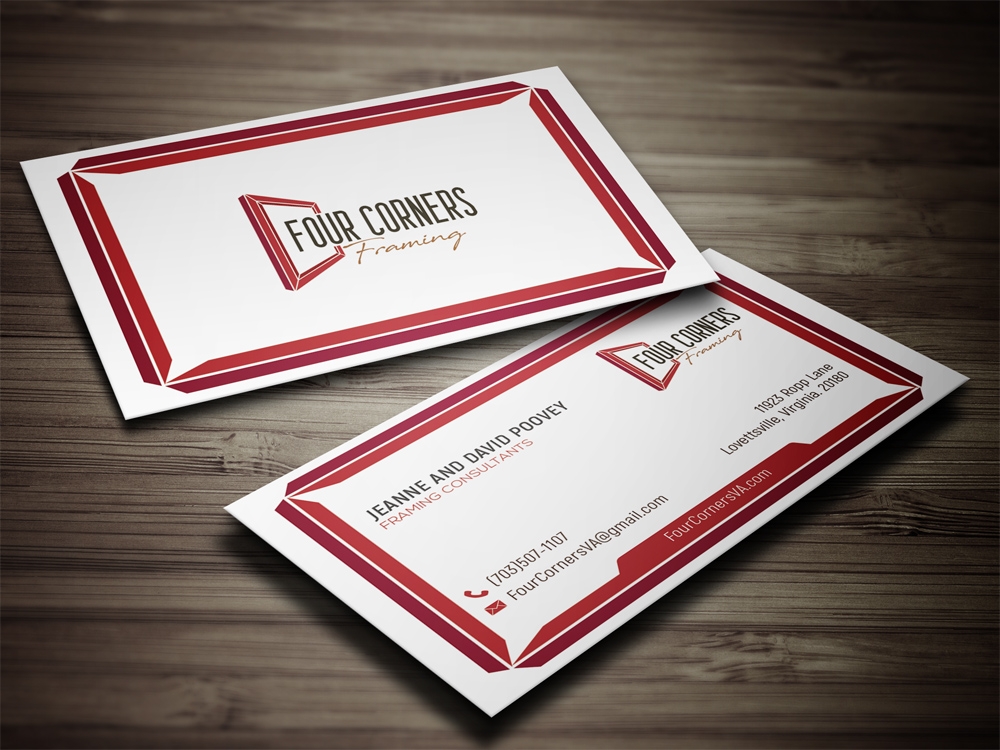 Four Corners Framing logo design by aamir