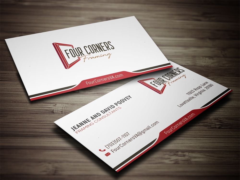 Four Corners Framing logo design by aamir