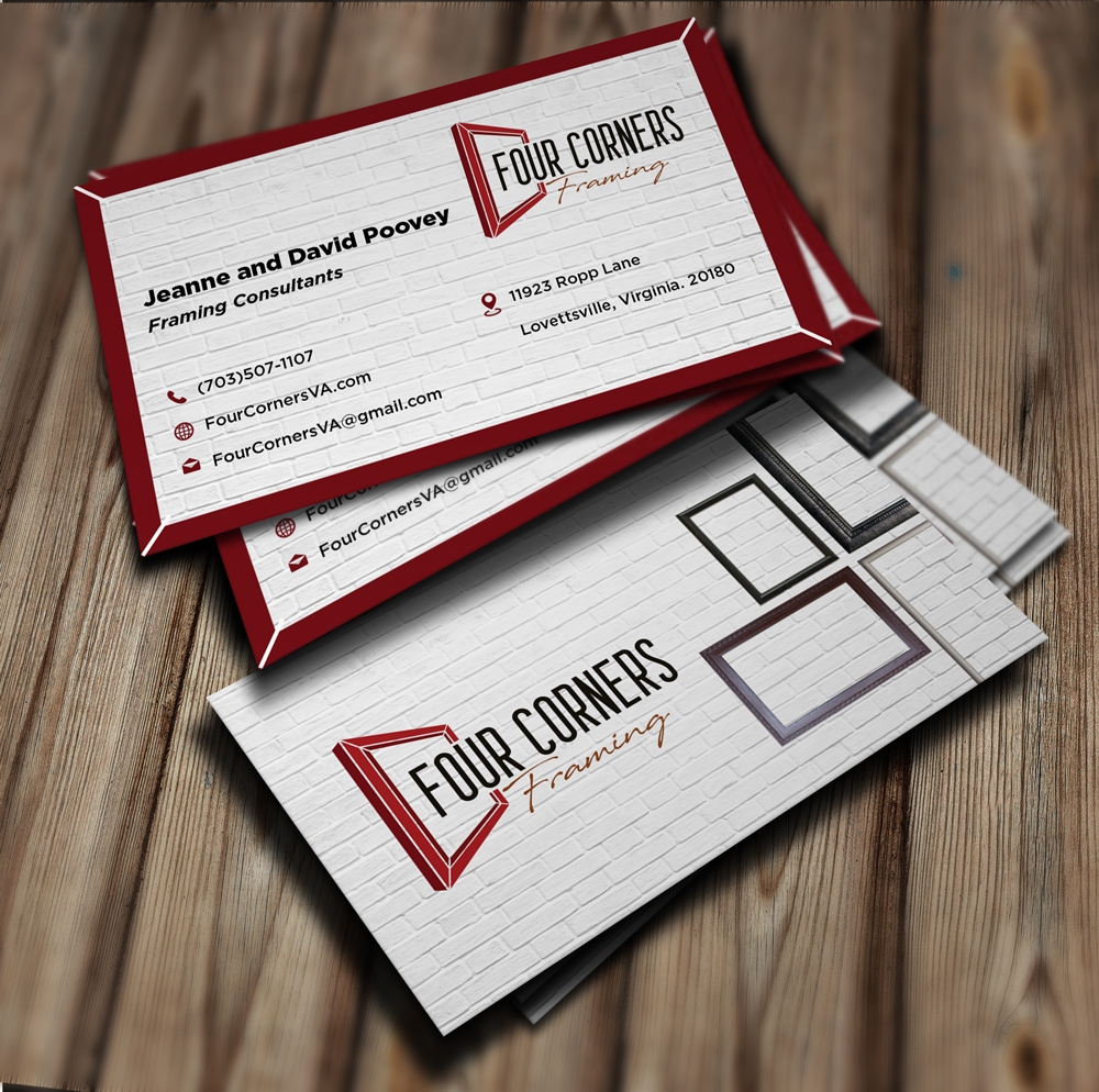 Four Corners Framing logo design by corneldesign77