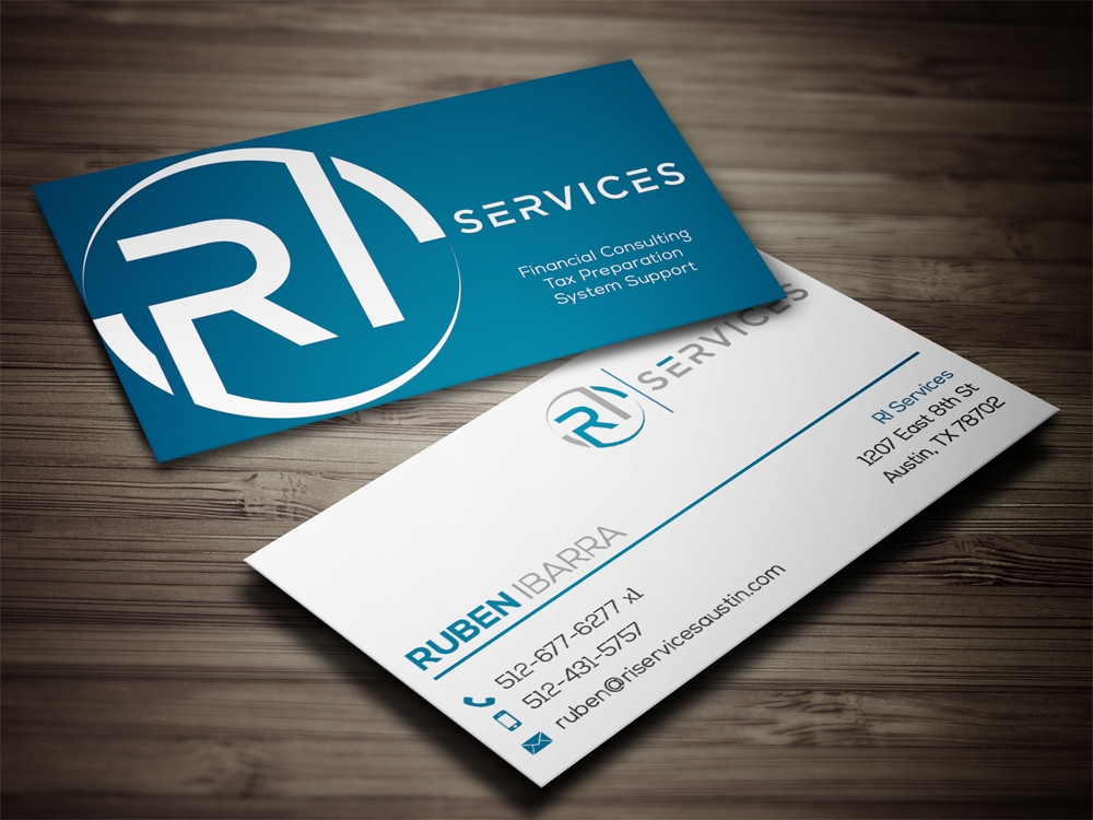 RI Services logo design by aamir