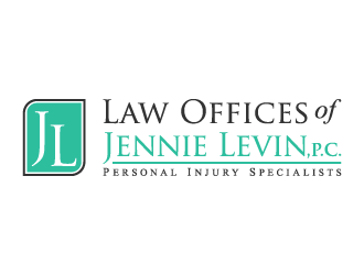 Law Offices of Jennie Levin, P.C.    Personal Injury Specialists logo design by pencilhand