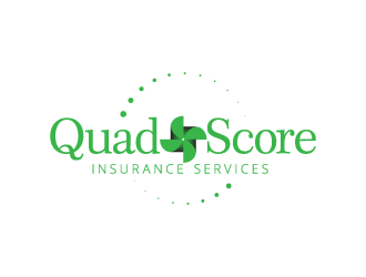 QuadScore Insurance Services logo design by hwkomp