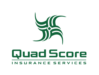 QuadScore Insurance Services logo design by aldesign