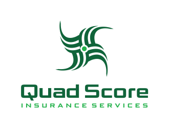 QuadScore Insurance Services logo design by aldesign