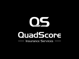 QuadScore Insurance Services logo design by Kraken