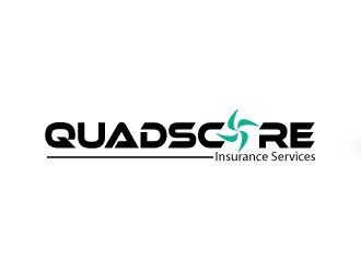 QuadScore Insurance Services logo design by mawanmalvin