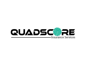 QuadScore Insurance Services logo design by mawanmalvin