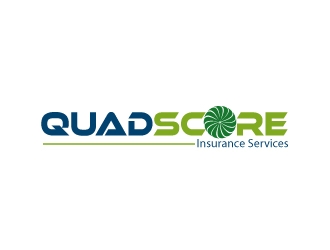 QuadScore Insurance Services logo design by mawanmalvin