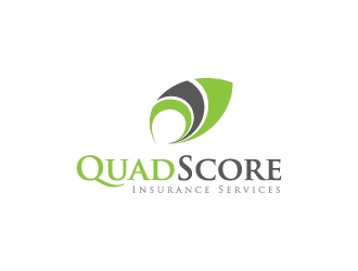 QuadScore Insurance Services logo design by zakdesign700