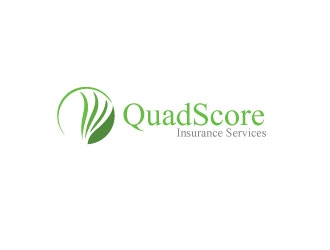QuadScore Insurance Services logo design by estrezen