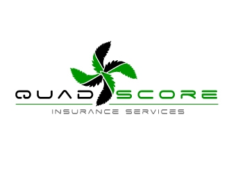 QuadScore Insurance Services logo design by aRBy