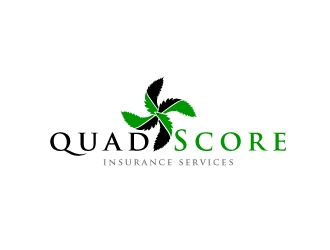 QuadScore Insurance Services logo design by aRBy