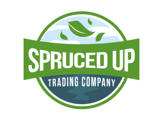 Spruced Up Trading Company logo design by BeDesign