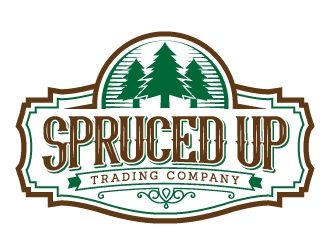 Spruced Up Trading Company logo design by jaize