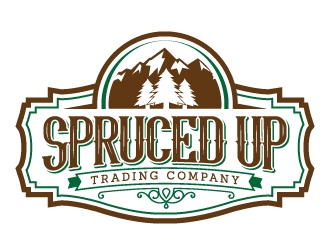 Spruced Up Trading Company logo design by jaize
