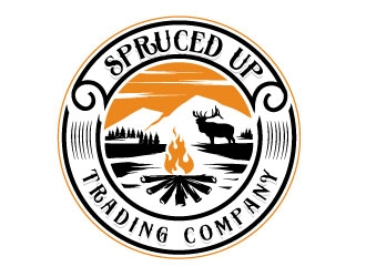 Spruced Up Trading Company logo design by REDCROW