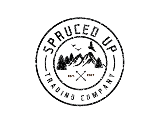 Spruced Up Trading Company logo design by Rachel