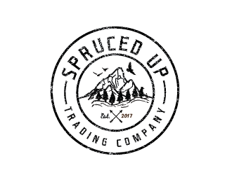 Spruced Up Trading Company logo design by Rachel