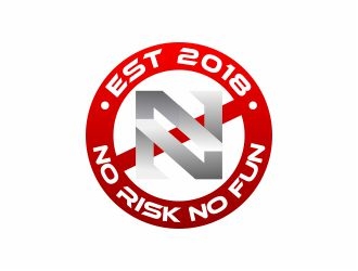 NO RISK NO FUN logo design by 48art