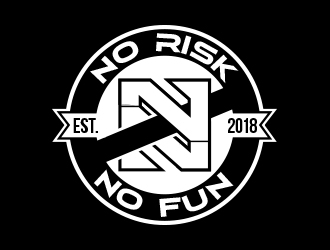 NO RISK NO FUN logo design by MarkindDesign