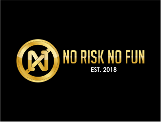 NO RISK NO FUN logo design by meliodas