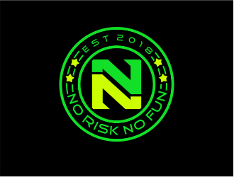 NO RISK NO FUN logo design by 6king