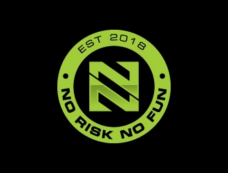 NO RISK NO FUN logo design by zakdesign700