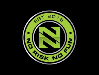 NO RISK NO FUN logo design by zakdesign700