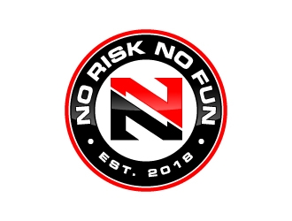 NO RISK NO FUN logo design by jaize