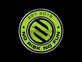 NO RISK NO FUN logo design by zakdesign700
