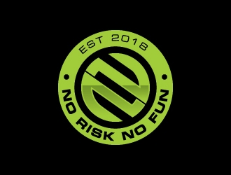 NO RISK NO FUN logo design by zakdesign700