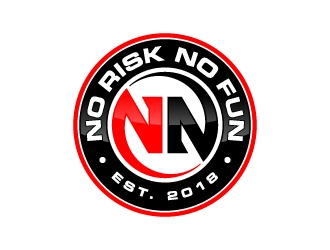 NO RISK NO FUN logo design by jaize