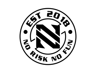 NO RISK NO FUN logo design by imagine