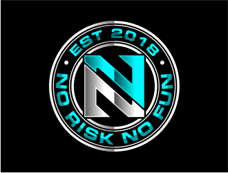 NO RISK NO FUN logo design by mutafailan