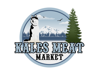 Kales Meat Market logo design by Kruger