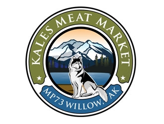 Kales Meat Market logo design by DreamLogoDesign