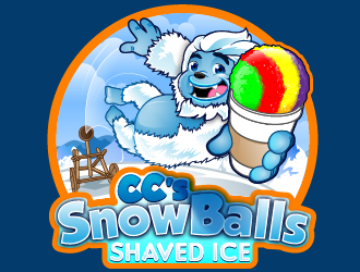 CCs Snowballs logo design by reight