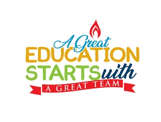 A Great Education Starts With A Great Team logo design by DreamLogoDesign