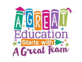 A Great Education Starts With A Great Team logo design by ingepro