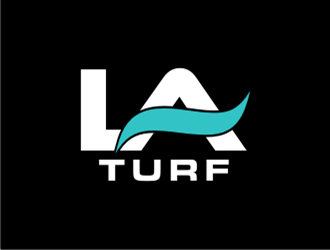 L A Turf logo design by sheilavalencia