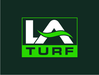 L A Turf logo design by sheilavalencia