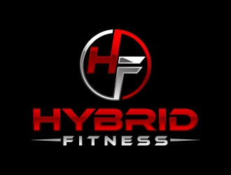 Hybrid Fitness logo design by J0s3Ph