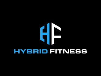Hybrid Fitness logo design by FriZign