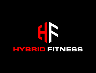 Hybrid Fitness logo design by FriZign