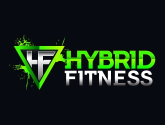 Hybrid Fitness logo design by mawanmalvin